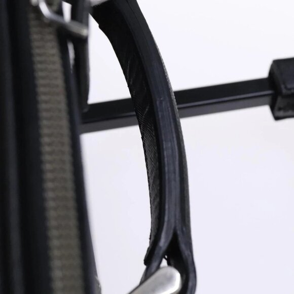 PRADA Suitcase Safiano leather Black Auth ep8401 - Picture 14 of 16